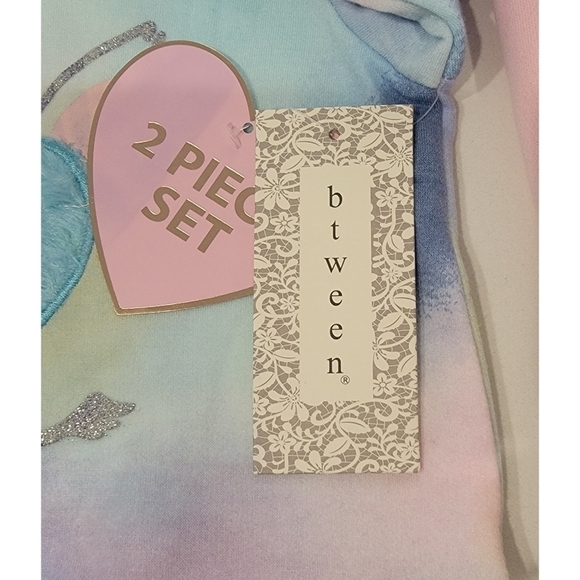 NWT Cozy Children's Btween Outfit with Tie-Dye Hoodie size 2T - Picture 5 of 6